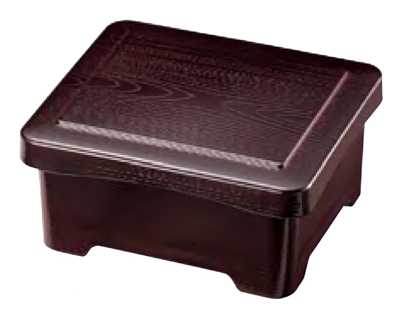 Wakaizumi Eel Bowl Elephant Foot Tame Lacquerware, (Small), Bowl, Shin-Mokume (Red Interior), U-1-7