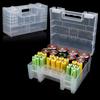 Plastic Battery Box Storage Case Holder Organizer For Aa Aaa C D 9V Batteries