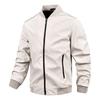 Spring and Autumn Flying Jacket Stand Collar Men's Casual Baseball Suit Thin Sports Jacket Men