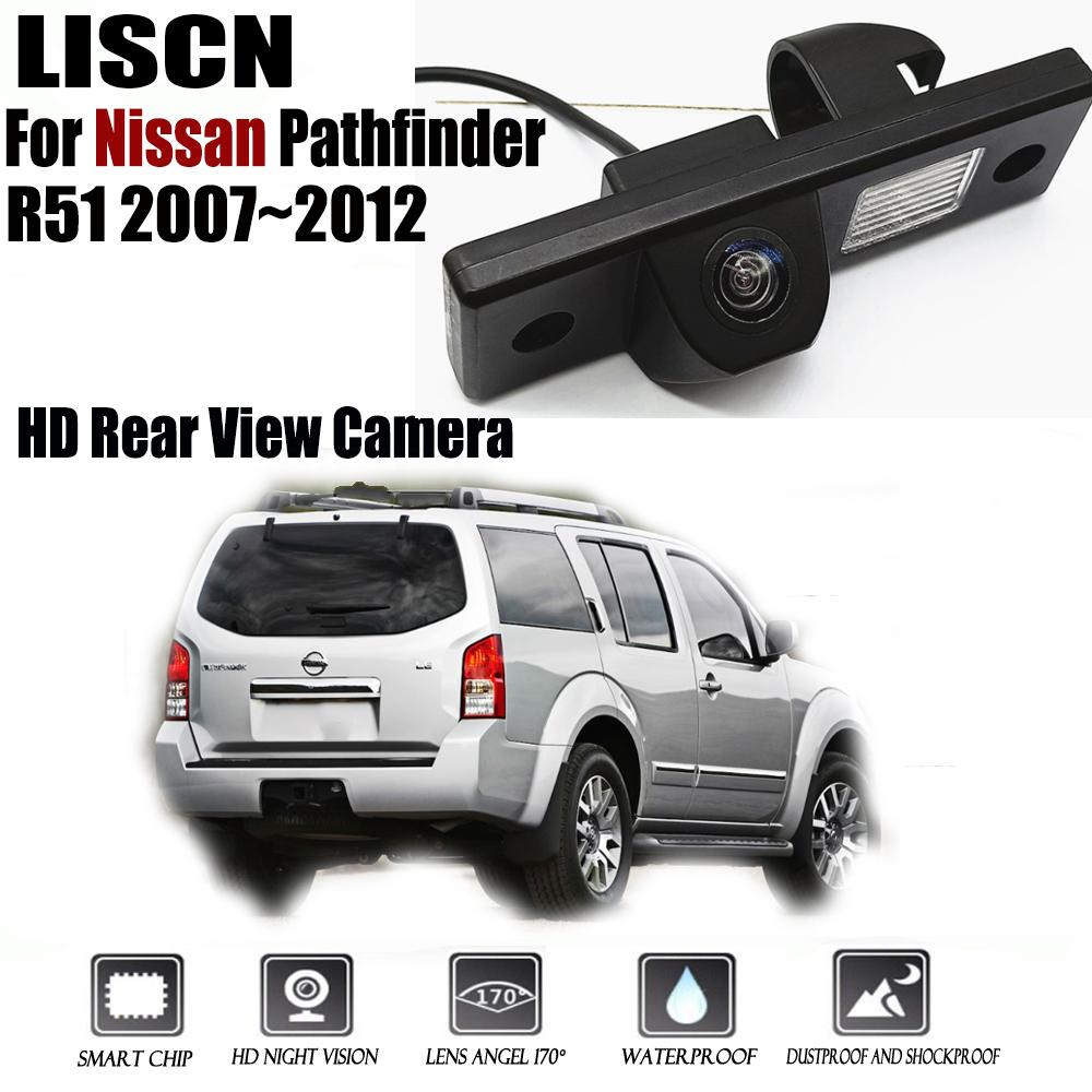 Car rear Camera For Nissan Pathfinder R51 2007~2012/Night Vision/License Plate camera/CCD/Reverse Camera backup camera