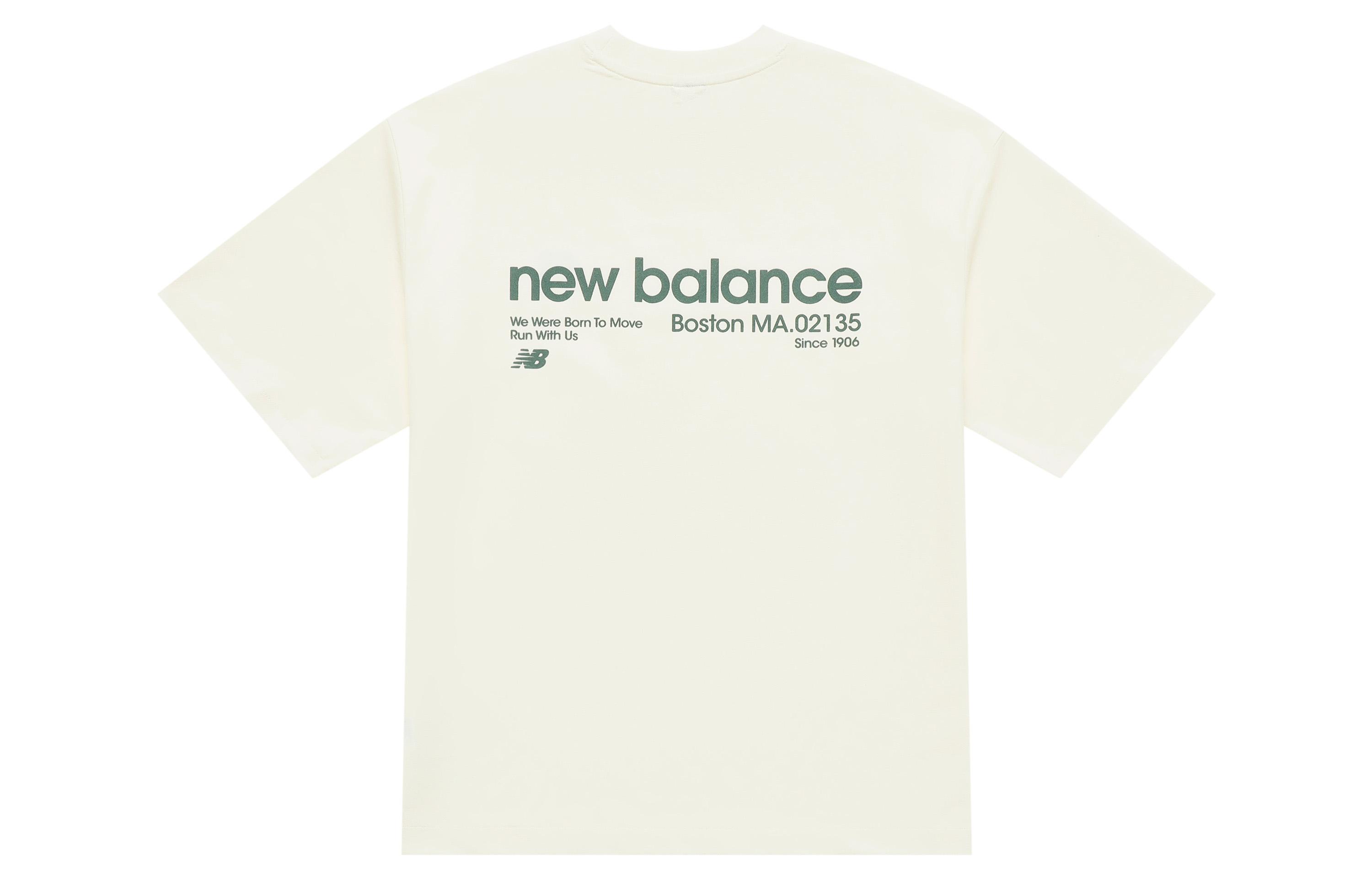 New Balance T Shirt Unisex Ivory AMT52300-AGA XL