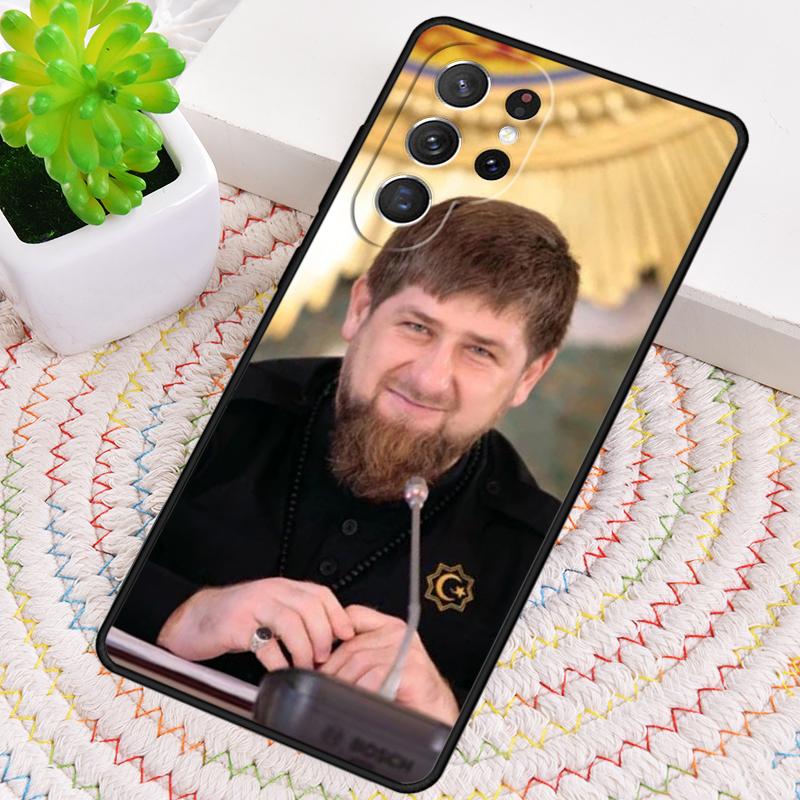 Chechen Leader Ramzan Kadyrov Phone Case for Samsung Galaxy note 10 pro S26 Ultra S23 S24 FE S25 S21 S22 PLUS shockproof Cove