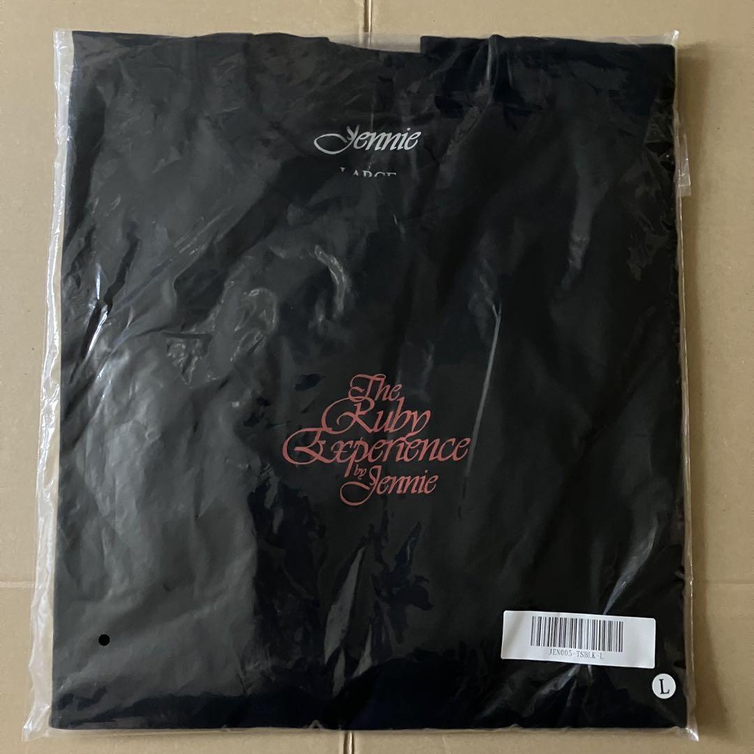 

[USED] BLACKPINK Jennie Ruby Black T-shirt L