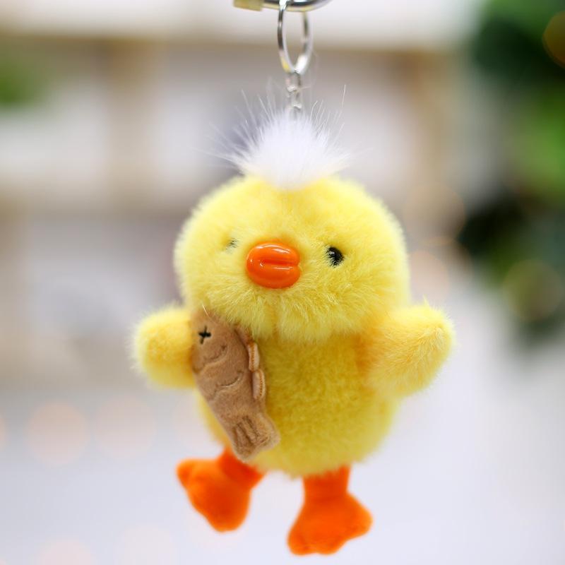 

Милый Милый Щенок Подвеска Плюшевая Игрушка Кукла Медведь Кролик Сумка Подвесное Украшение Брелок Кукла Кукла 12cm (Steel Rim Buckle)