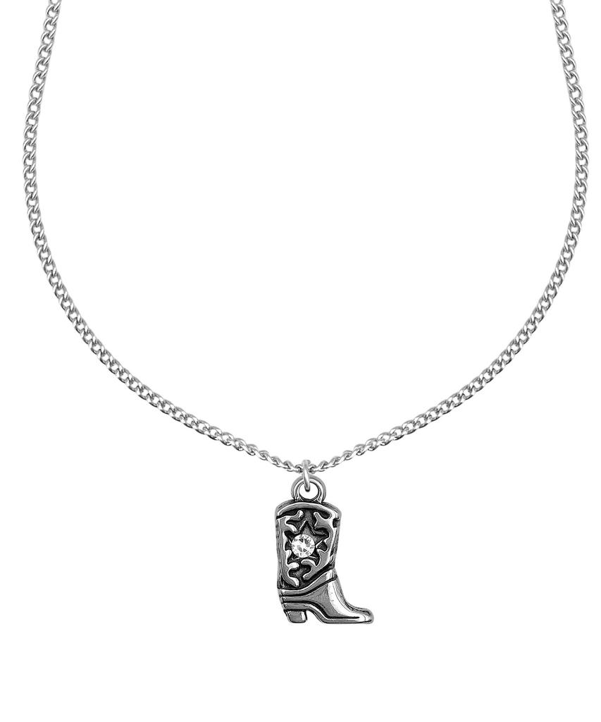 Ypy Design Studio Glinting Western Necklace (White)