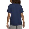 Jordan Camiseta Deportiva de Manga Corta con Cuello Redondo y Bordado del Logo Jumpman para Hombre Azul Marino DC7486-410