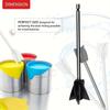 1pc/4pcs Epoxy Mixer Paint Drill Attachment Paddle Consistency Liquids Resin Head Stirrer Mixer Paint Resin Attachment