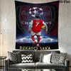 Bukayo Saka Vibes  Wall Hanging Printed Fabric Blanket Decorative Tapestries for Bedroom Living Room Home Decor