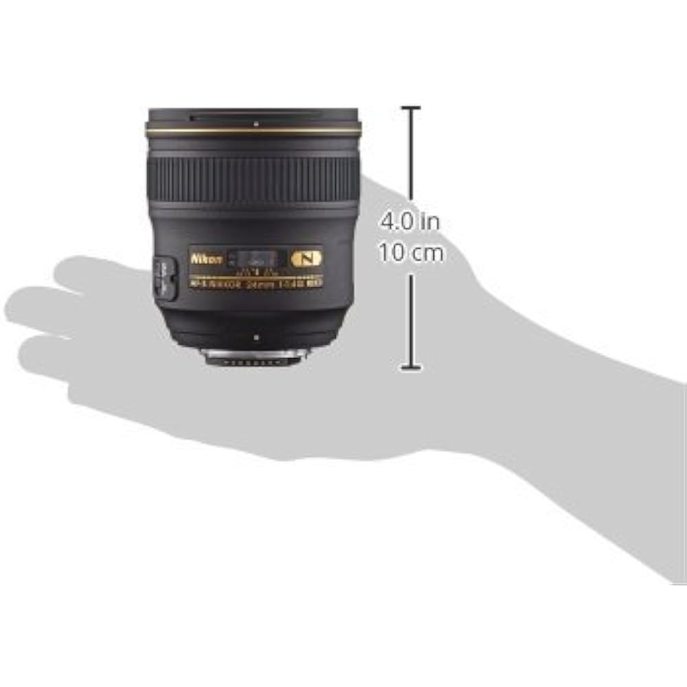Nikon Single Focus Lens AF-S NIKKOR 24mm f/1.4g ED Full Size Compatible