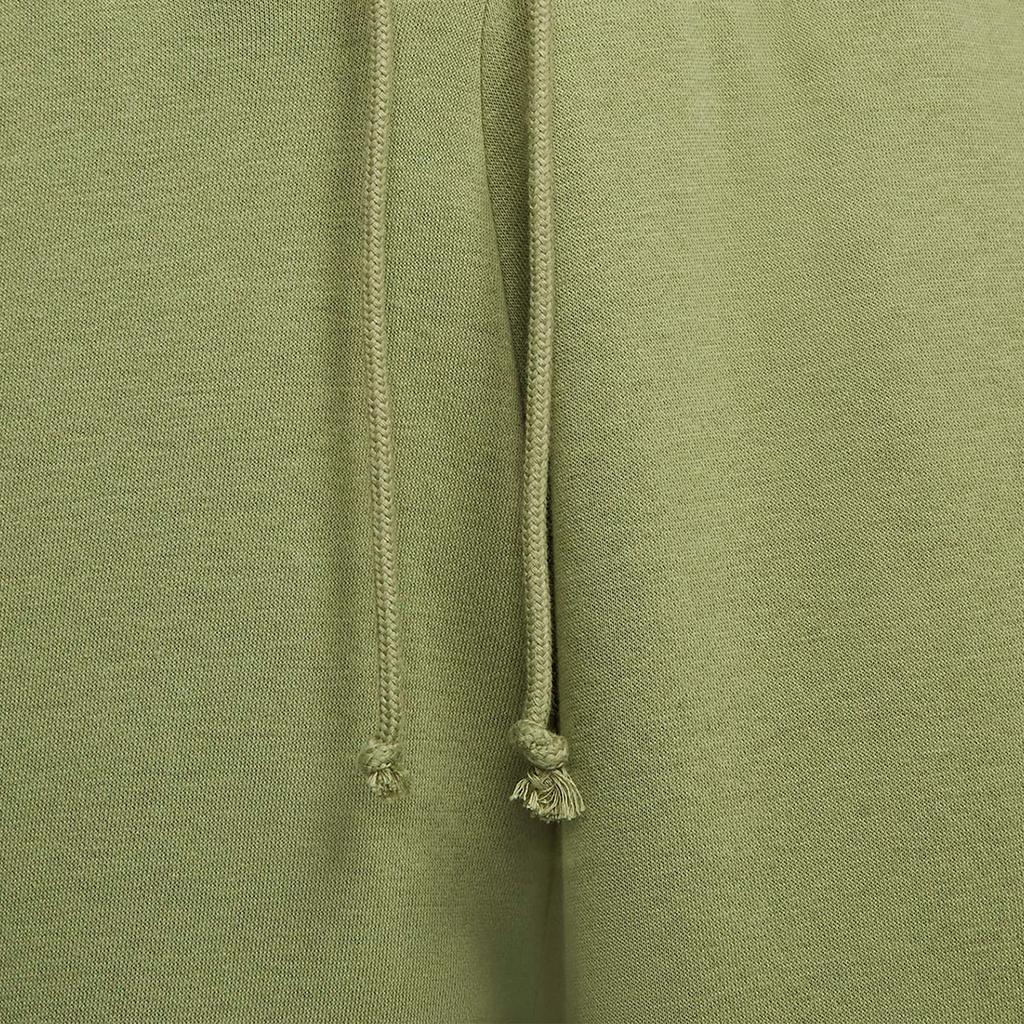 Nike Jednobarevné logo vzor ležérní pletené sportovní kalhoty dámské spodky zelené DQ5888-334