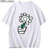G-green Day Rock Tshirt Kerplunk Flower T-Shirts for Women/Men T Shirt Rock Tees 100%Cotton Summer Clothing Unisex Y2k