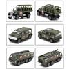 6 Pcs Toy Cars Set Simulation Interactive Educational Pull Back Vehicle Toy Set for Kids Type A