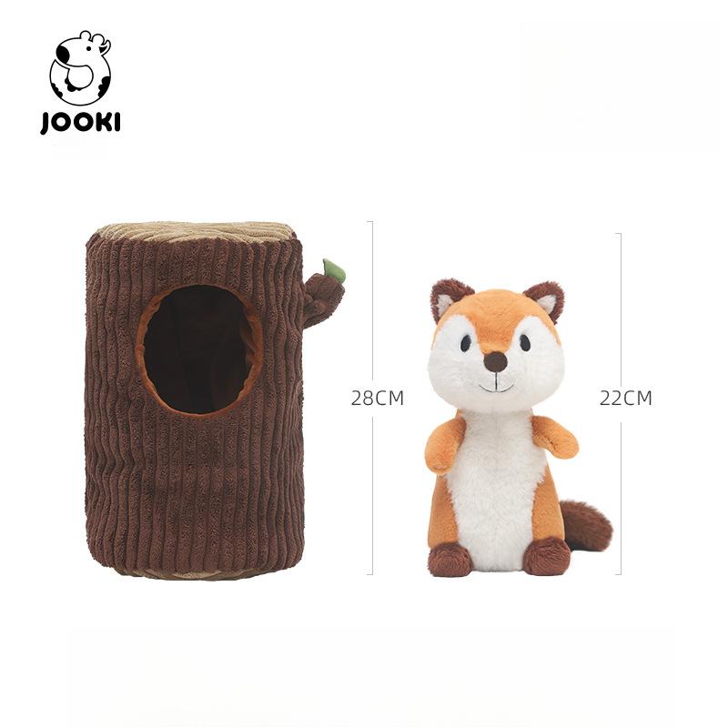 Squirrel Plush Toy - Ultra-Soft Stuffed Animal, Sleep Aid Pillow & Birthday Gift for Kids