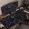 HD printing structure diagram topographic map line Mouse Pad XXL Keyboard Table Game Anti-slip Desk Mat Computer PC Accessories