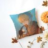Cool Stylish Cartoon A-Alien Stage Lukas Cushion Cover Washable Linen Pillowcase Soft For Daily Sofa Bed Home Room Decor
