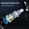 Heavy Bass Type C 3.5mm HIFI Stereo Wired Earphones In-ear Headphones with Mic Earbuds Noise Reduction Gamer Headset for Samsung