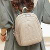 Korean Version Multifunctional Backpack New Texture Women's Bag PU Leather Versatile Fashion Trend Casual Women's Small Backpack Trend