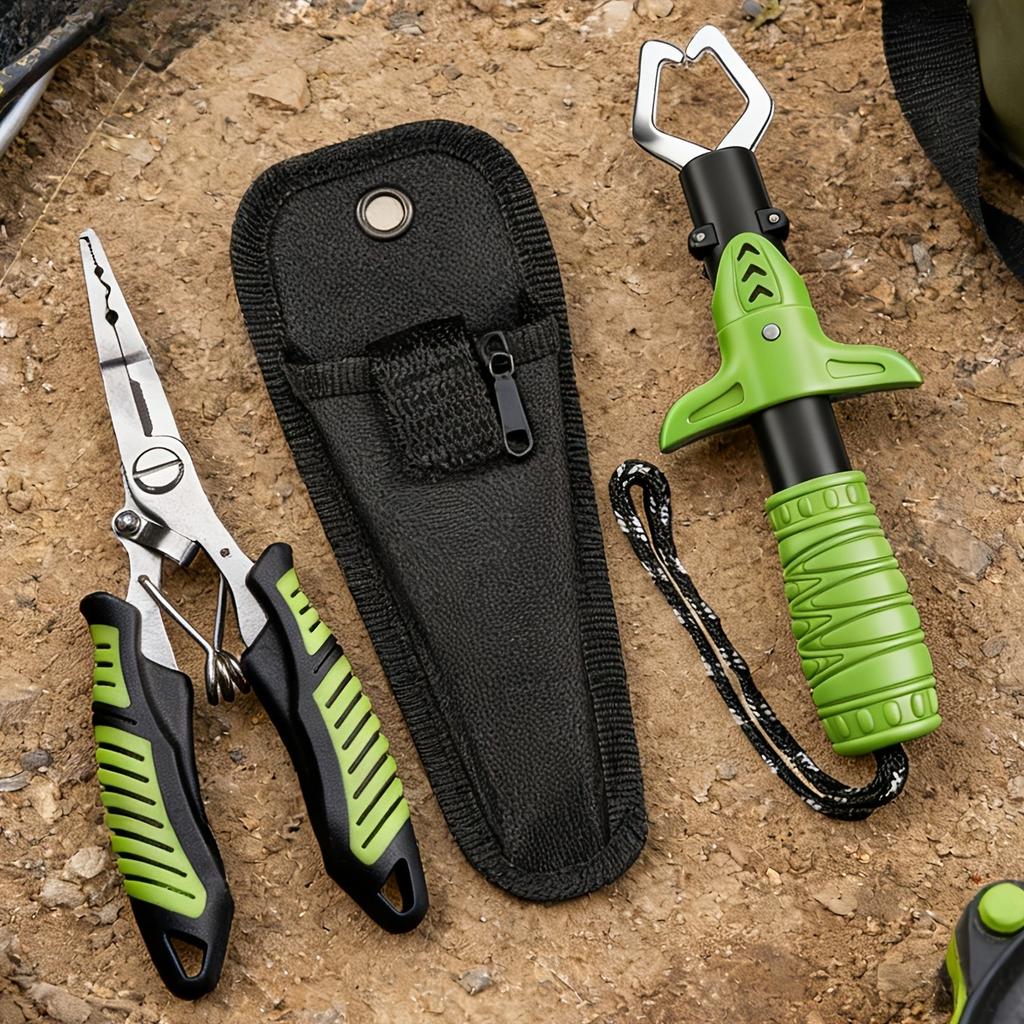 3Portable Fishing Tool Set Fishing Pliers Fish Control Device Nylon Bag Special Fishing Equipment and Tools for Outdoor Fishing