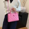 New high-end bag Snakehead embroidery thread killer bag portable shoulder women's bag
