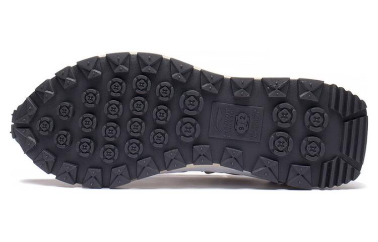 Li Ning Abrasion Resistant Breathable Abrasion Resistant Breathable Low top Sports Casual Shoes Women's Gray AZGS080-4