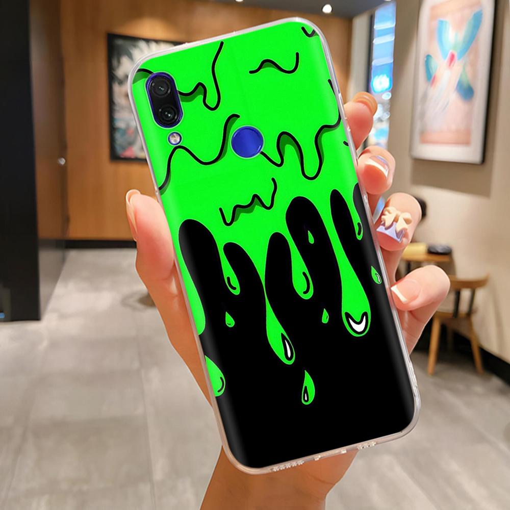 Soft Case For Xiaomi Redmi Note 7 Cover Flowers Soft TPU Silicone Phone Cases on Redmi Note7 Pro Protective Back Cover Fundas