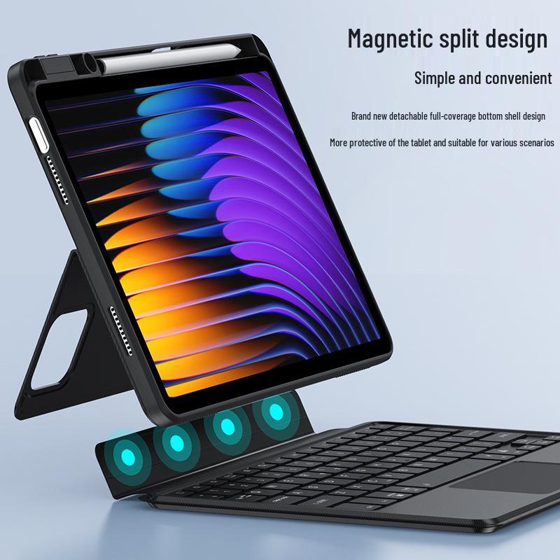 Jiuqi Wireless Split Keyboard Case for Xiaomi/Redmi Tablets 7/8