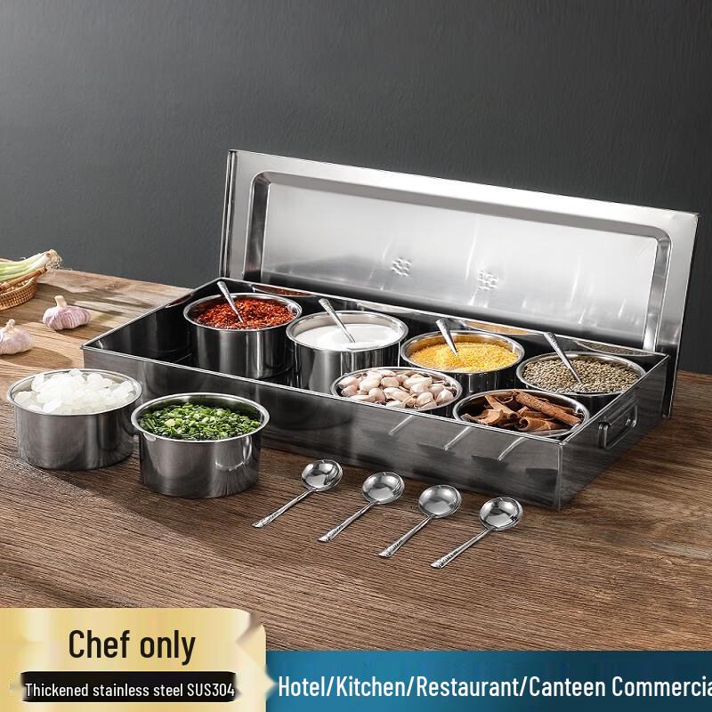 Sajiao 304 Roestvrij Staal Kruidenbox