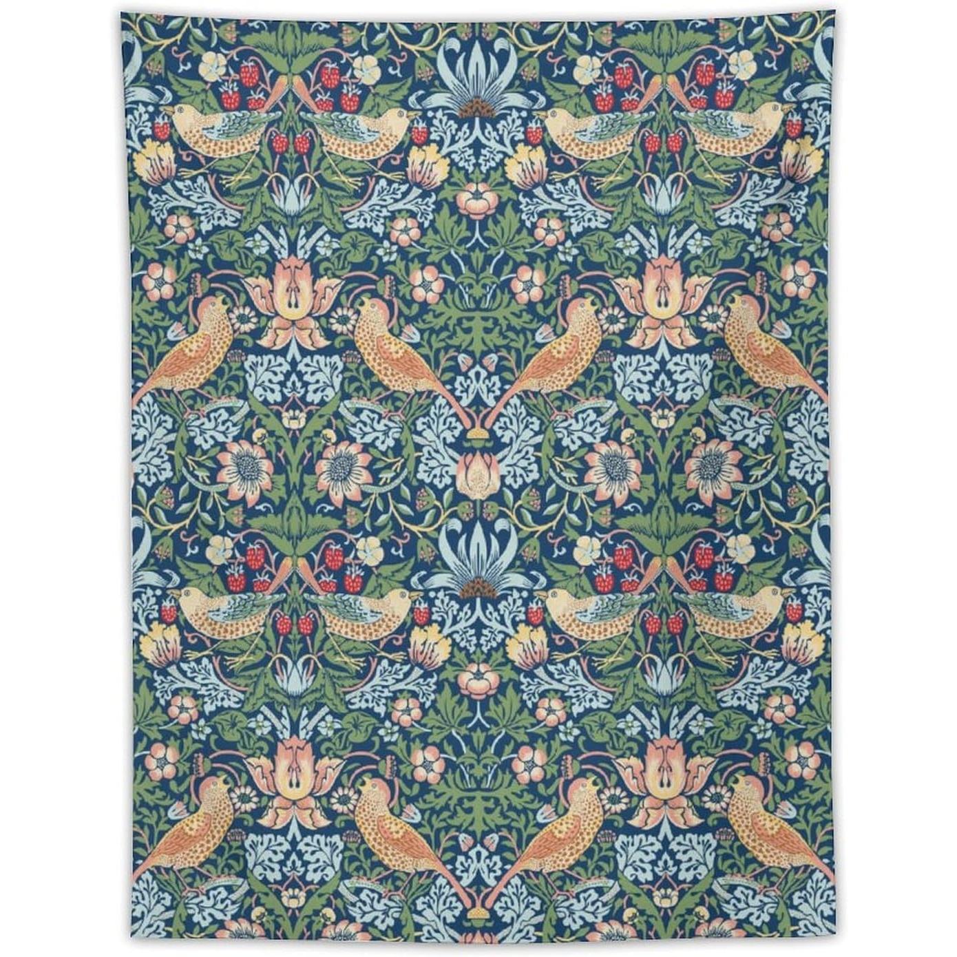 William Morris s Flower Wall Tapestry 75x100