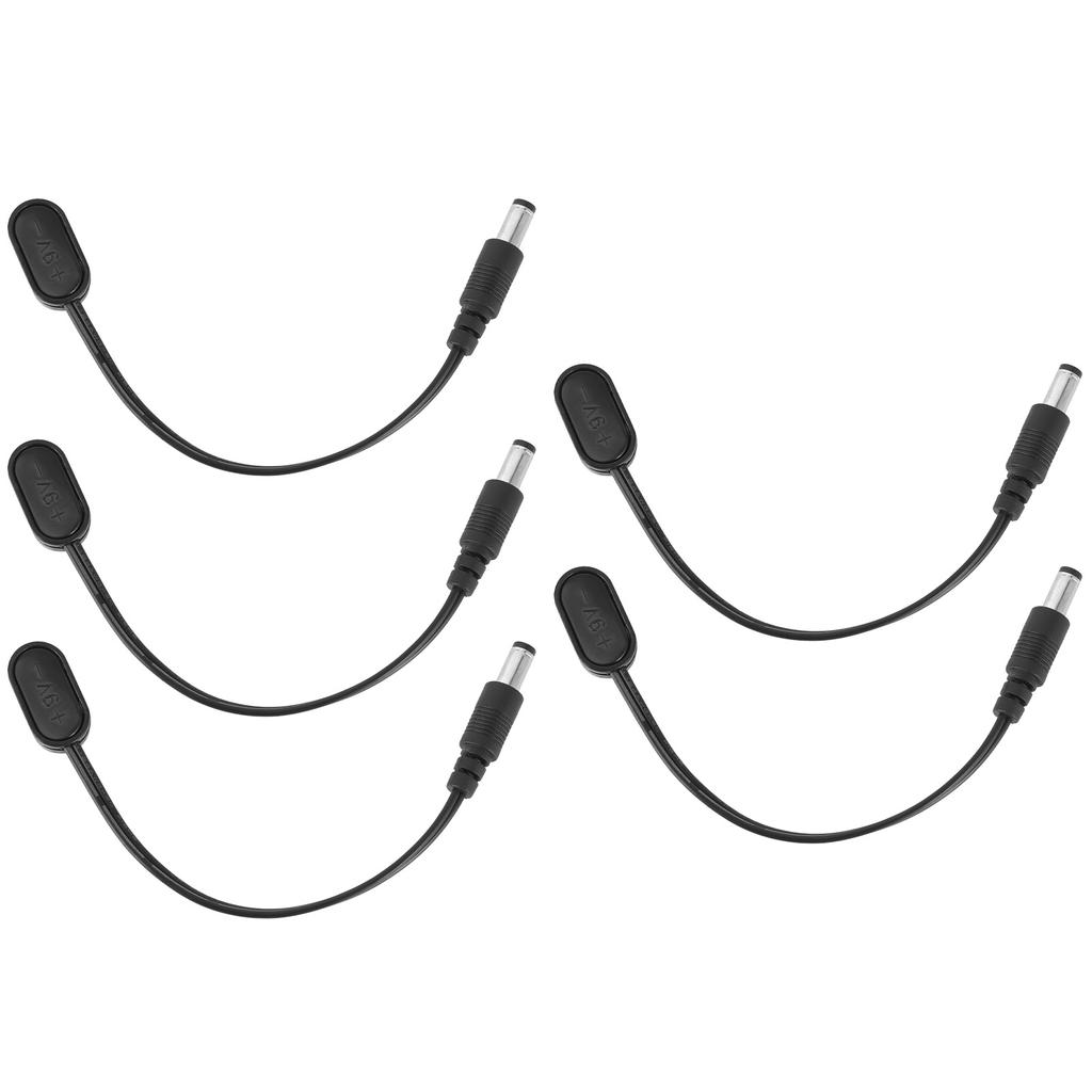 9V Battery Clip Converter Snap Connector Power Supply Adapter for Guitar Effect Pedal