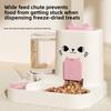 Cat Face Feeder, Water and Food Integrated Feeding Device, Feeding Bowl, Dry and Wet Separation, Dog Bowl, Cat Bowl, Food Storage Bowl