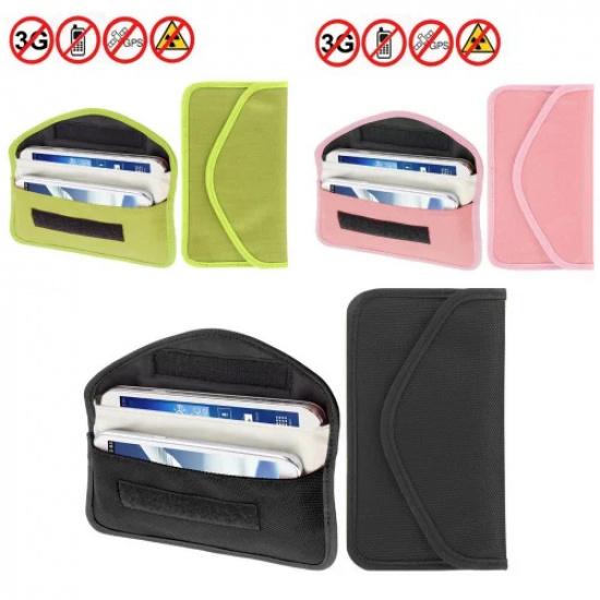 Custom Car Key Signal Blocker Case Faraday Bag for Car Key Mobile Phone Signal Blocking WIFI/GSM/LTE/NFC/RFID 3G 4G 5G Phones