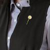 Dandelion Flower Brooches Vintage Elegant Brooches Wedding Clothing Accessories for Women Girls Ladies