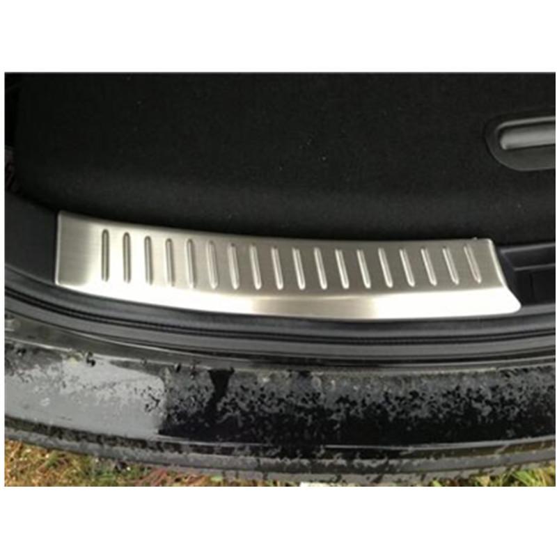 Bilskydd av hög kvalitet i rostfritt stål, bakre stötfångarskydd, tröskel Trunk Trim för Mazda CX-5 CX5 KE 2012-2016 bil