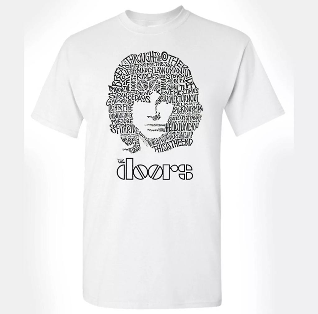 The Doors T-Shirt, Jim Morrison Shirt, Rock Band Shirt, Break On Through Shirt Tee Men's T-Shirt Short Sleeve Men Women Summer