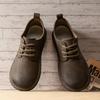 Autumn Men's Shoes, Niche, High-end, Retro Style, Casual, Soft Soled, Men's Leather Shoes