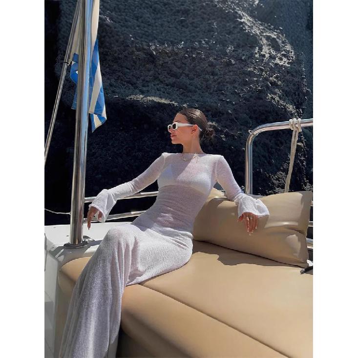 New Year Summer Vacation Beach Music Festival Commuting Work Comfortable Sexy Elegant Women'S Fashion Printed Dress