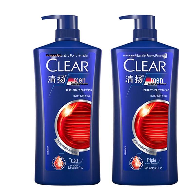 

Clear Men Gentle Refreshing Anti-Dandruff Shampoo Twin Pack