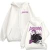 Anime Dorohedoro Mikiny na zip Ebisu Noi Nikaido Kaiman Manga Mikiny Pánské Dámské Harajuku Dlouhý rukáv Nadměrné Bundy Kabát