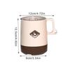 Camping Cup Non-Slip Grip Large Capacity With Lid Outdoor Camping Mugs Coffee Cups For Travel Hiking Backpacking Fishing