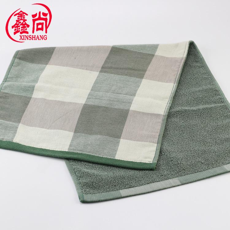 Gauze Towel Pure Cotton Face Towel Soft Absorbent Household Plain Cotton Square Face Towel