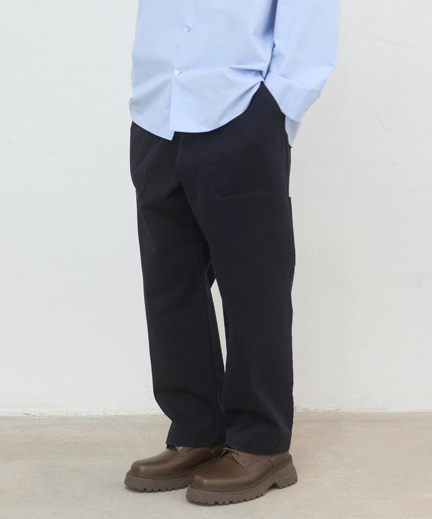 Wokeuwokeu Easy Work Pants (Navy)