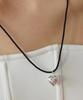 Tatiana (Silver 925) Mild Heart String Necklace Nz2115