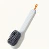 All-in-One Shoe Brush with Integrated Soap Holder for Effortless Cleaning