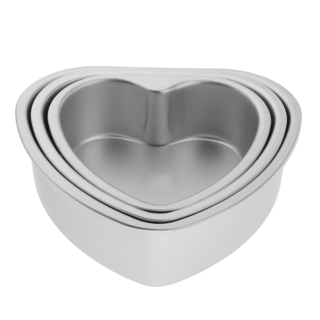 6inch Heart Baking Pan Aluminum Alloy Dishwasher Safe Non Finish