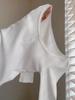 2025 A/W Lace Trim U-Neck Slimming T-Shirt
