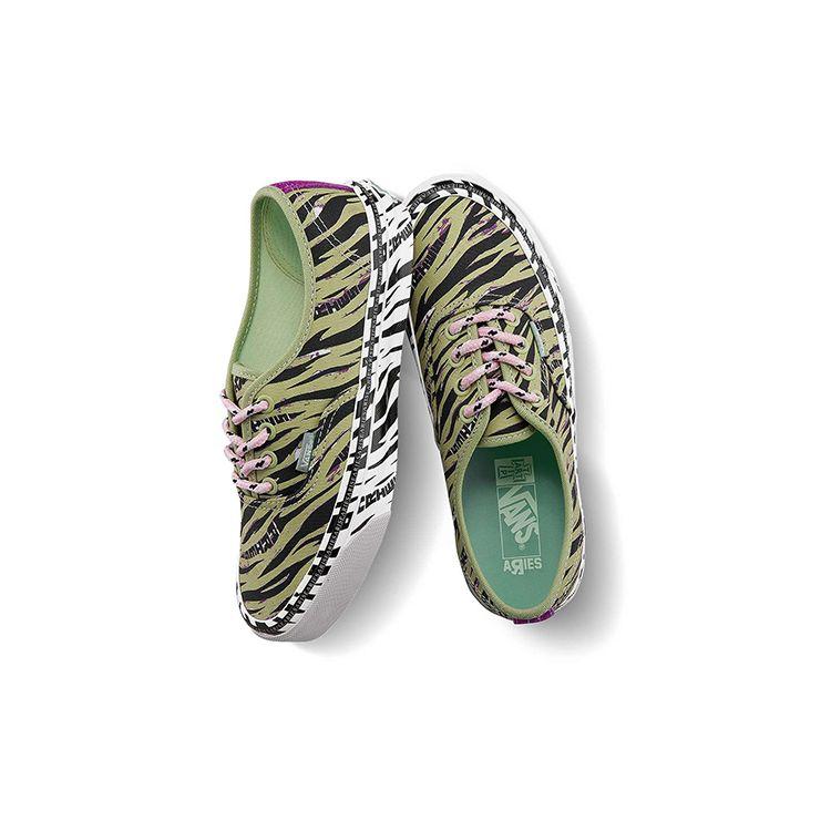 Vans Aries X OG Authentic LX Tiger Muted Unisex Sneakers Multi-Color VN0A4BV99QV