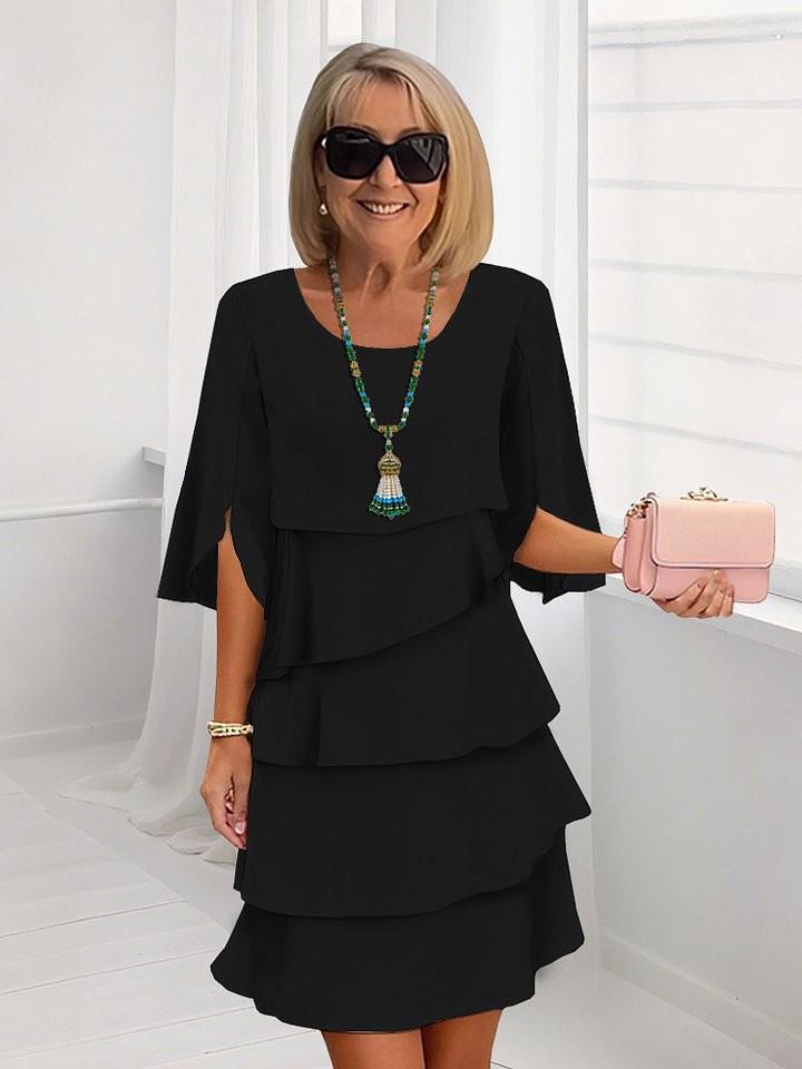 Spring 2024 Women's Irregular Solid Color Vest Dress with Slit and Square Neck Midi Skirt, European and American Fashion.