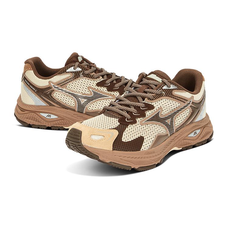 Mizuno Racer S Unisex Beige Brown D1GH223523