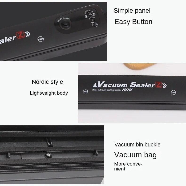 Household Vacuum Machine, Food Mini Preservation Machine, Kitchen Portable Packaging Sealer, Automatic