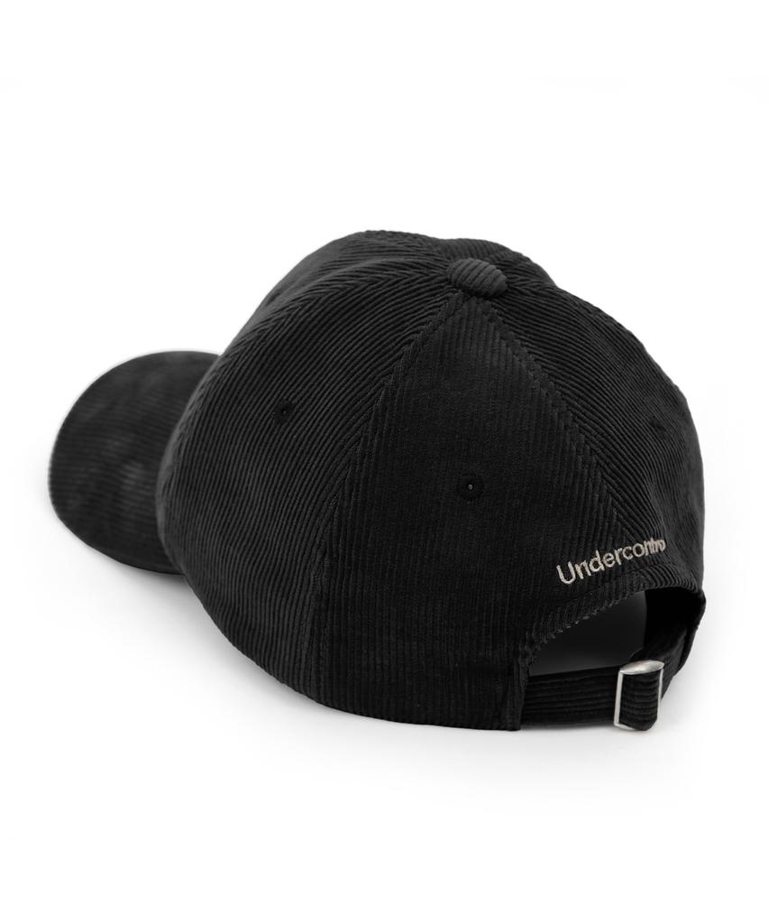 Eondeokeonteulol Autumn Winter Corduroy Basic Soft Top Logo Ball Cap Unisex Baseball Cap Uc / Classic B B / Cd / Bk